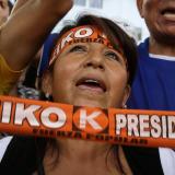 Supporter van Keiko Fujimori