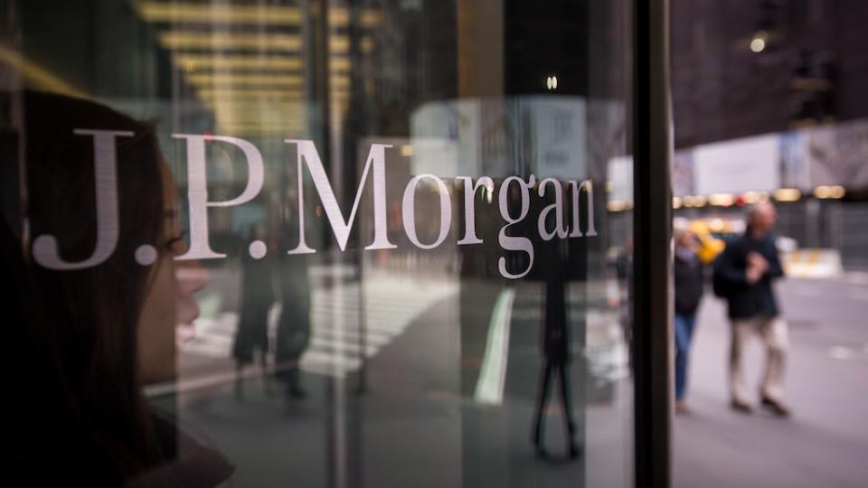 JP Morgan kantoorgevel