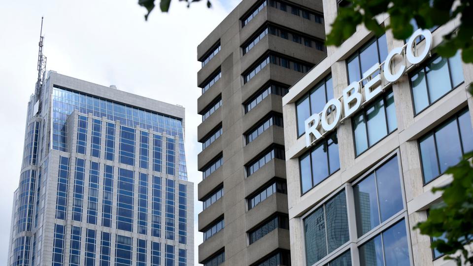 Het nieuwe Robeco-kantoor in Rotterdam