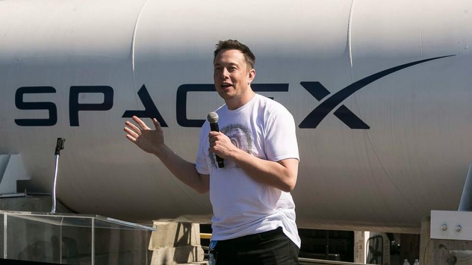 Eon Musk, topman van Tesla 