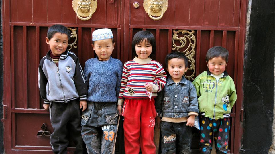 Kinderen in China 