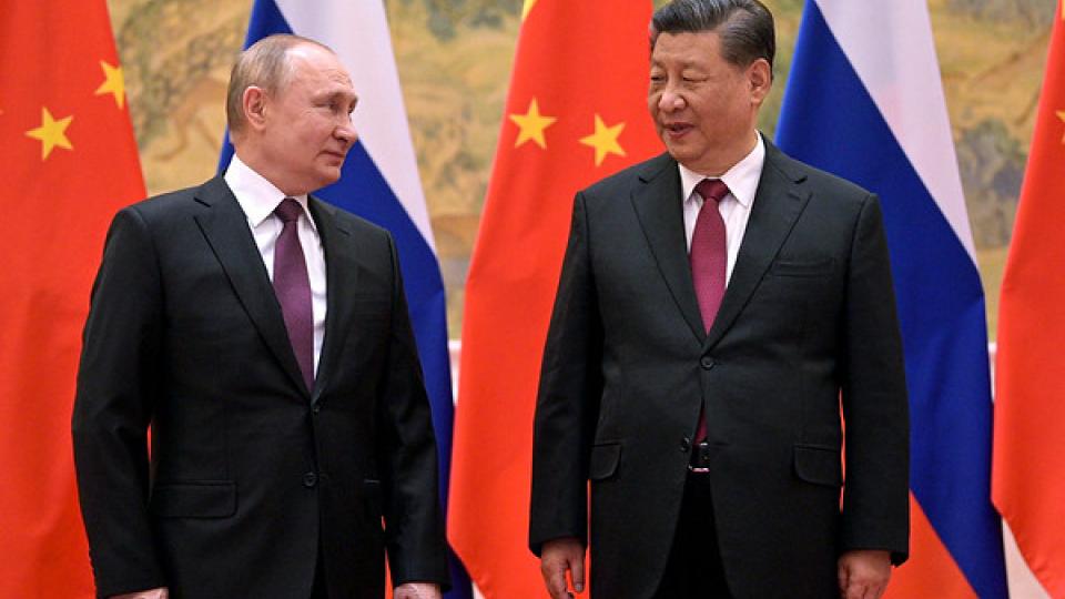 Vladimir Poetin, Xi Jingping, 2022 