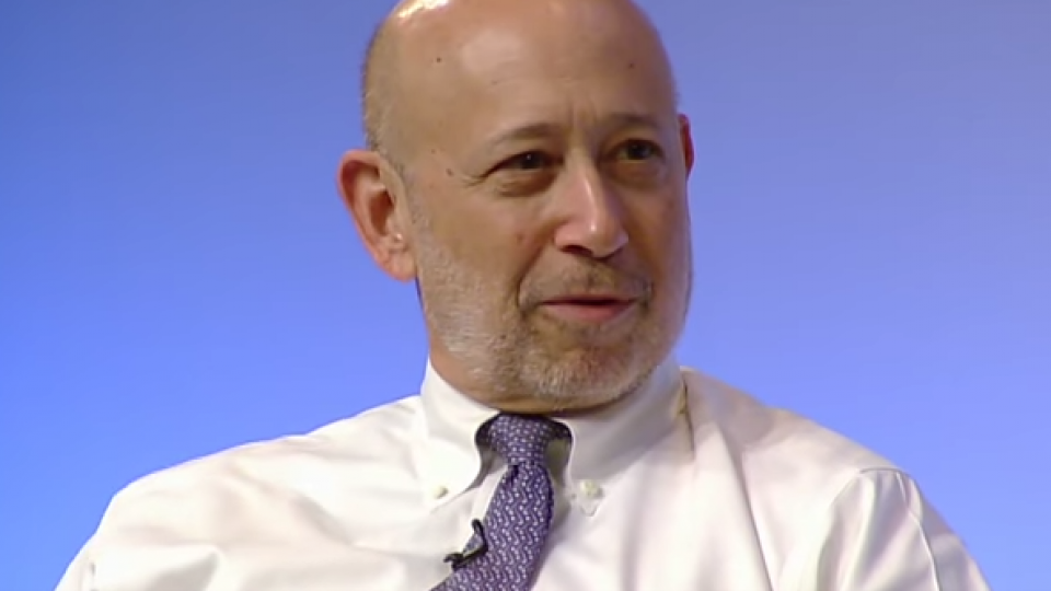Lloyd Blankfein, Goldman Sachs