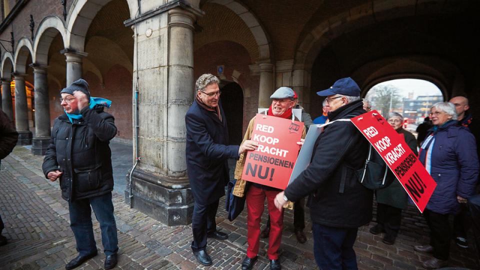 Ouderenprotest met Henk Krol, 2014