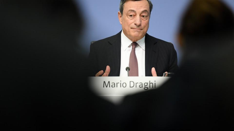 ECB-president Draghi