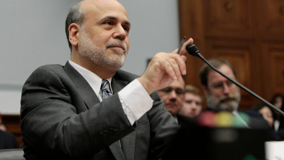Ben Bernanke, voormalig Fed-president  