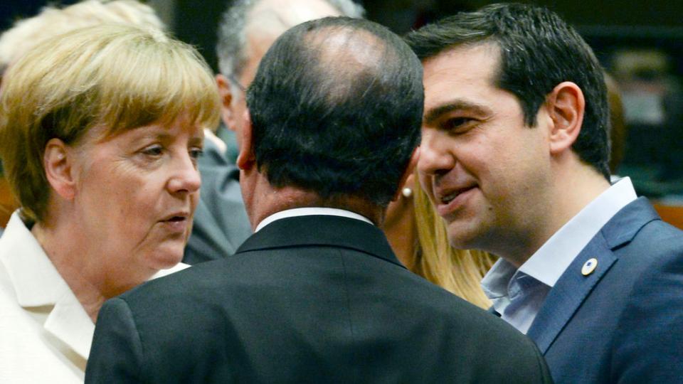 Angela Merkel, Premier Tsipras