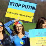 Protest tegen Rusland, 2014 