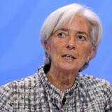 Directeur Christine Lagarde van het IMF