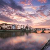 Florence bij zonsopgang 